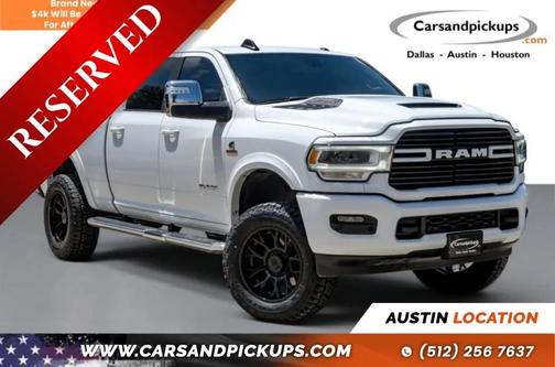 Bright White Clearcoat 2024 RAM 2500 Laramie Crew Cab 4x4 6'4' Box