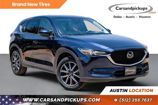 Deep Crystal Blue Mica 2018 Mazda CX-5 Grand Touring