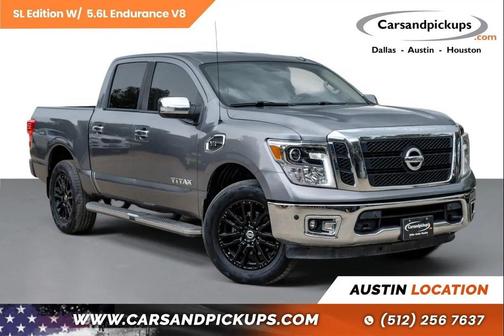 Gun Metallic 2017 Nissan Titan SL