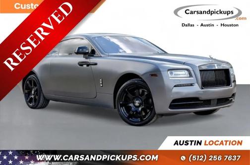 Metallic Gray Wrap 2016 Rolls-Royce Wraith