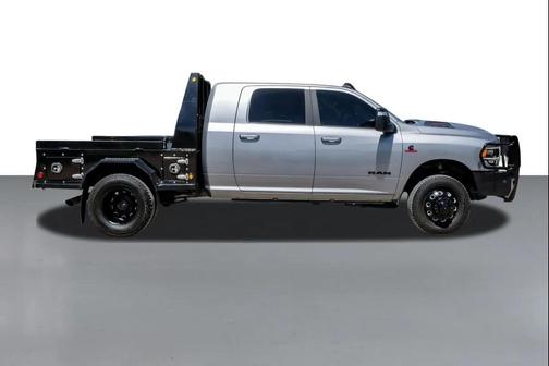 Billet Silver Metallic Clearcoat 2024 RAM 3500 Laramie Mega Cab 4x4 6'4' Box
