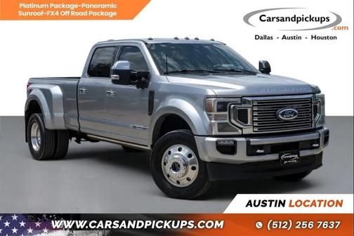 ICONIC SILVER 2022 Ford F-450 Platinum