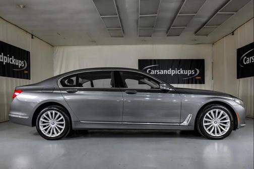 Gray 2017 BMW 740 xDrive