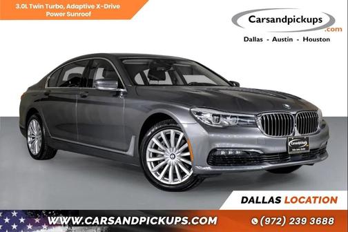 Gray 2017 BMW 740 xDrive