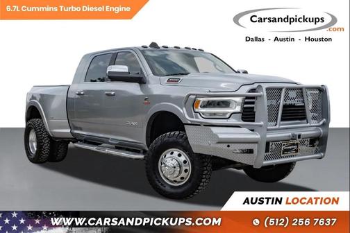 Billet Silver Metallic Clearcoat 2022 RAM 3500 Laramie Mega Cab 4x4 6'4' Box