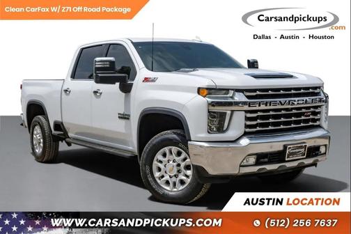 Summit White 2021 Chevrolet Silverado 2500 LTZ