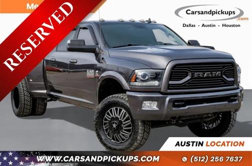 2018 RAM 3500 Laramie Mega Cab 4x4 6'4' Box