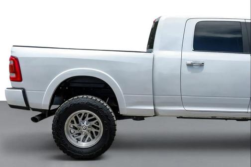 Bright White Clearcoat 2019 RAM 2500 Laramie Mega Cab 4x4 6'4' Box