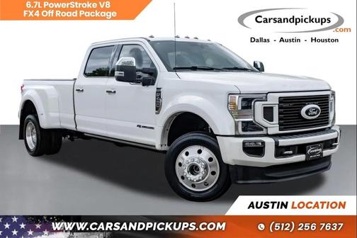 STAR WHITE 2021 Ford F-450 Platinum