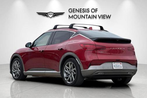 Red 2023 Genesis GV60 Advanced