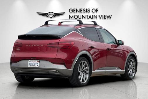 Red 2023 Genesis GV60 Advanced