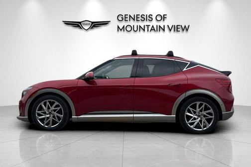 Red 2023 Genesis GV60 Advanced