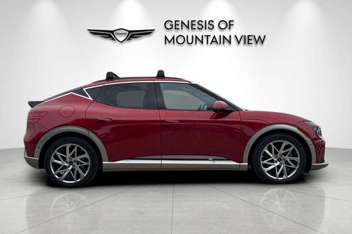 Red 2023 Genesis GV60 Advanced