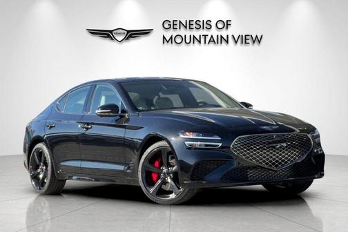 Black 2026 Genesis G70 3.3T Sport Prestige