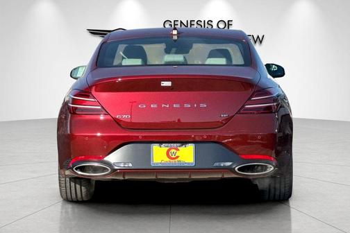 Red 2026 Genesis G70 3.3T Sport Prestige