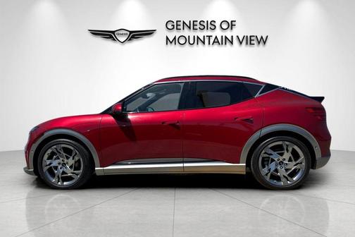 Red 2023 Genesis GV60 Performance