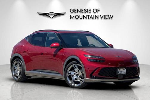 Red 2023 Genesis GV60 Performance