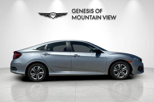 Silver 2017 Honda Civic LX