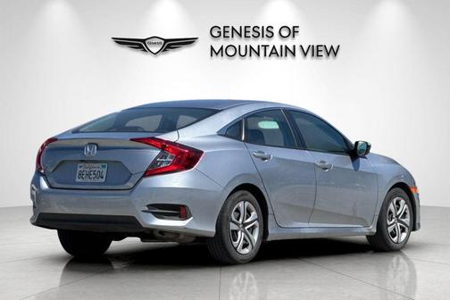 Silver 2017 Honda Civic LX