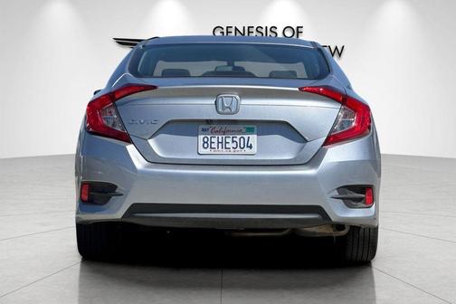 Silver 2017 Honda Civic LX