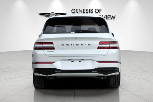 Alta White 2026 Genesis GV80 3.5T Prestige Black
