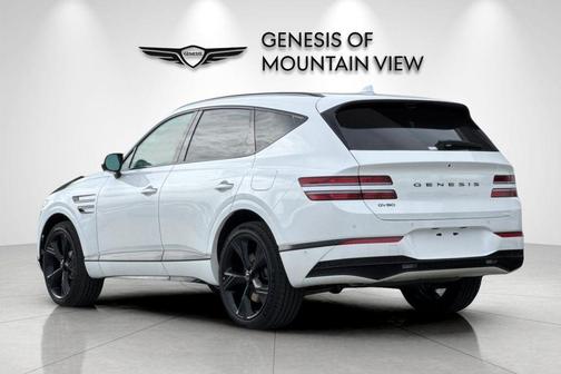 Alta White 2026 Genesis GV80 3.5T Prestige Black