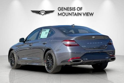 Blue 2026 Genesis G70 3.3T Prestige Graphite
