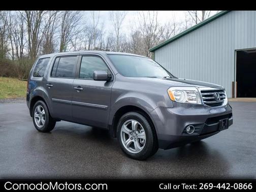 Modern Steel Metallic 2014 Honda Pilot EX-L