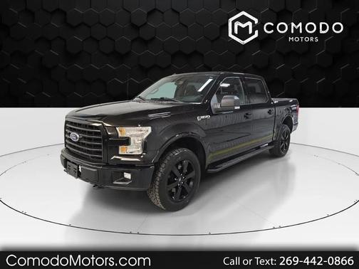 Shadow Black 2016 Ford F-150 XLT