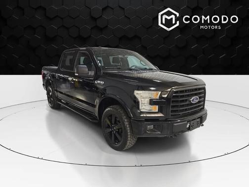 Shadow Black 2016 Ford F-150 XLT