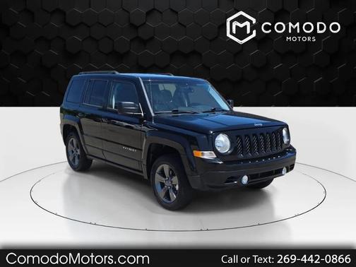 Black Clearcoat 2015 Jeep Patriot High Altitude Edition