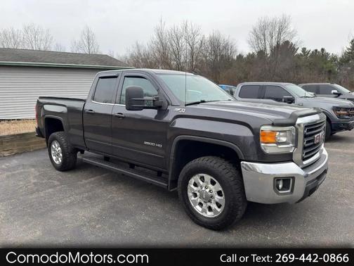 GRAY 2015 GMC Sierra 2500 SLE