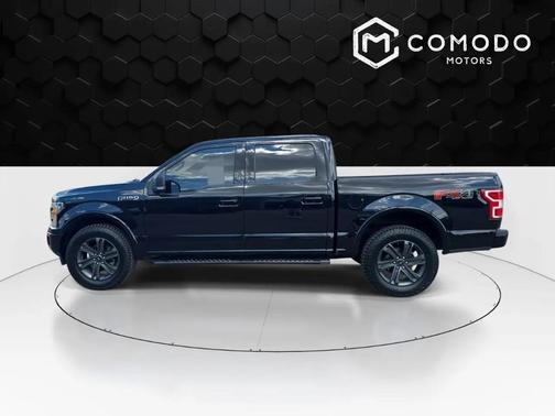 Agate Black Metallic 2019 Ford F-150 XLT