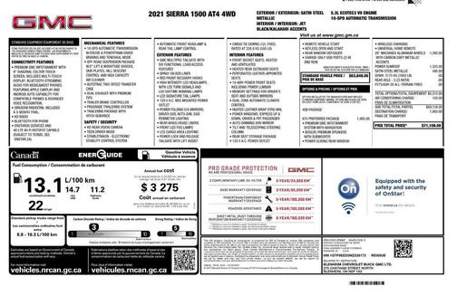 2021 GMC Sierra 1500 AT4