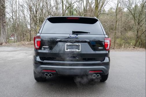 Shadow Black 2018 Ford Explorer Sport