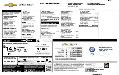 2023 Chevrolet Suburban RST
