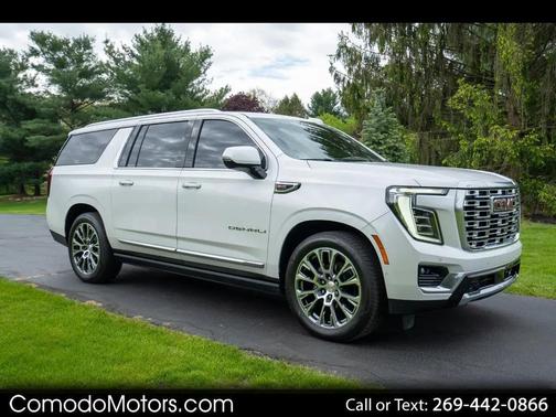 WHITE 2025 GMC Yukon XL Denali