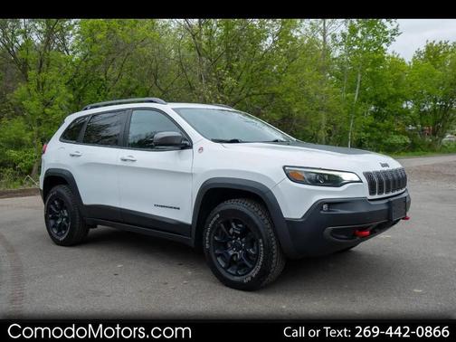 Bright White 2020 Jeep Cherokee Trailhawk Elite