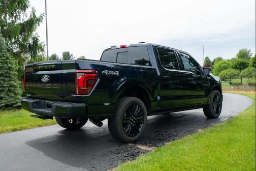 Antimatter Blue Metallic 2025 Ford F-150 Platinum