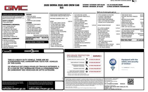 2020 GMC Sierra 2500 SLE