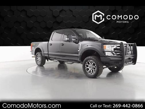 Agate Black Metallic 2020 Ford F-250 Lariat Truck