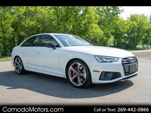 WHITE 2019 Audi S4 3.0T Premium