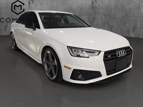 WHITE 2019 Audi S4 3.0T Premium