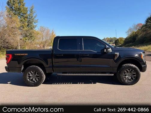 Agate Black Metallic 2023 Ford F-150 Tremor