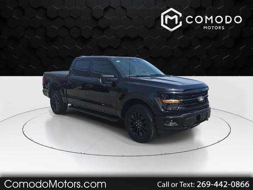 Agate Black Metallic 2024 Ford F-150 XLT