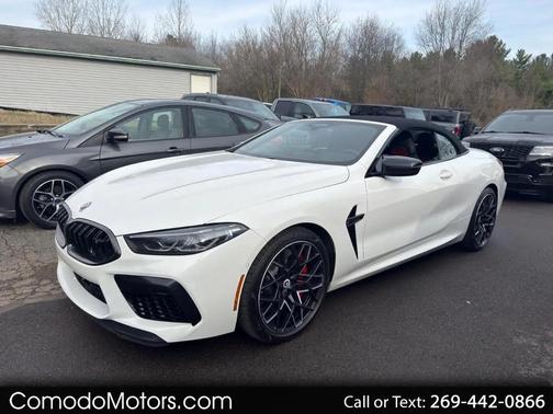 Alpine White 2023 BMW M8 Competition