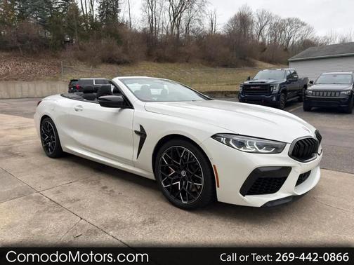 Alpine White 2023 BMW M8 Competition