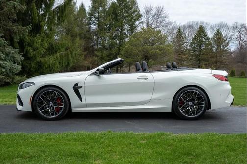 Alpine White 2023 BMW M8 Competition