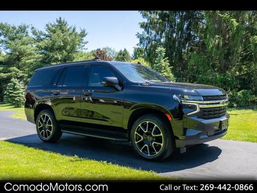 Black 2021 Chevrolet Tahoe RST
