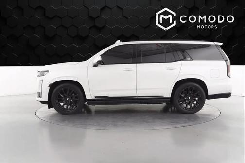 Crystal White Tricoat 2023 Cadillac Escalade Sport Platinum